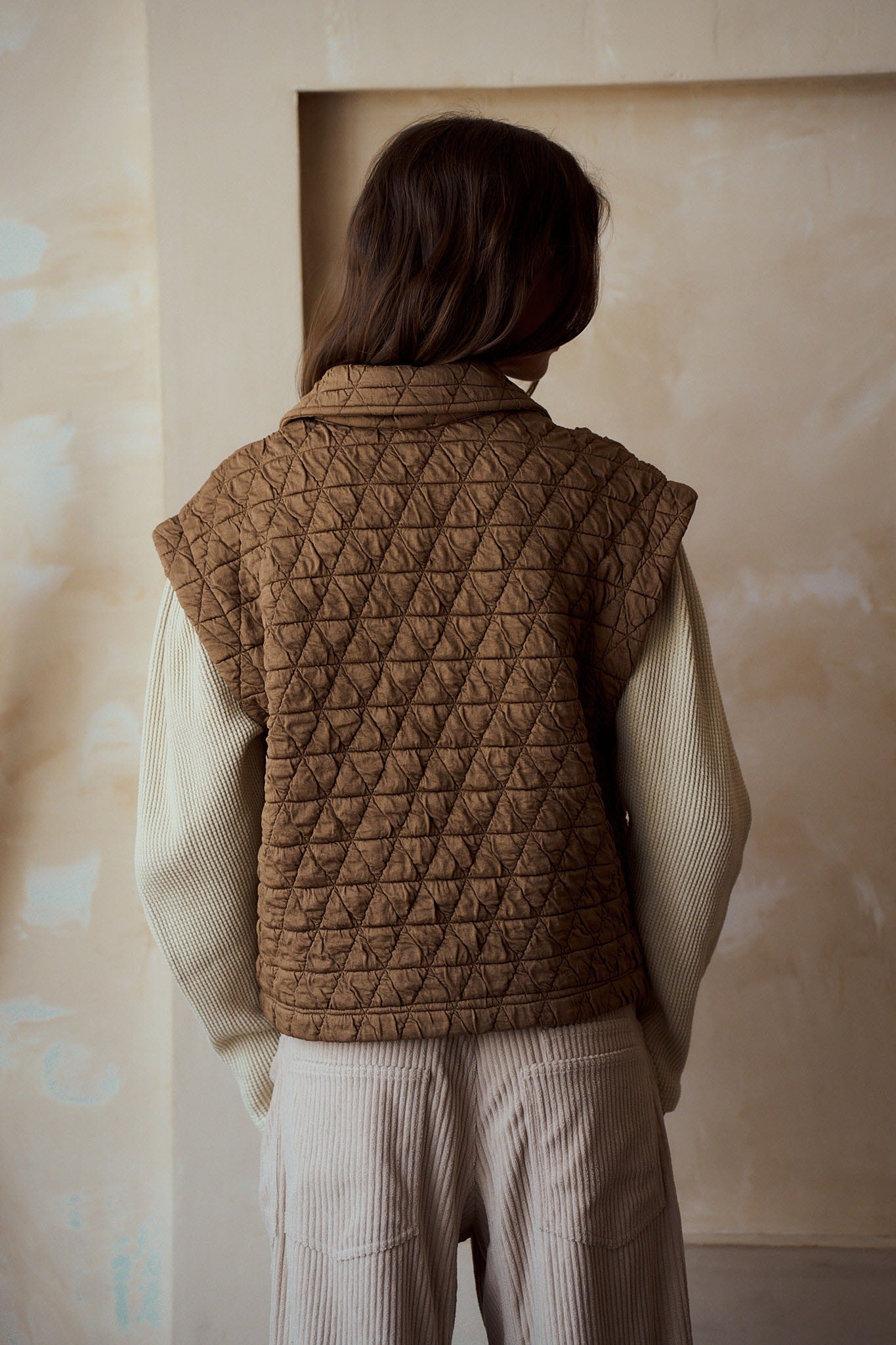 Cozy morning Quilted Vest