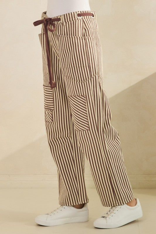 Molly Moon Rope String Pants Mocha