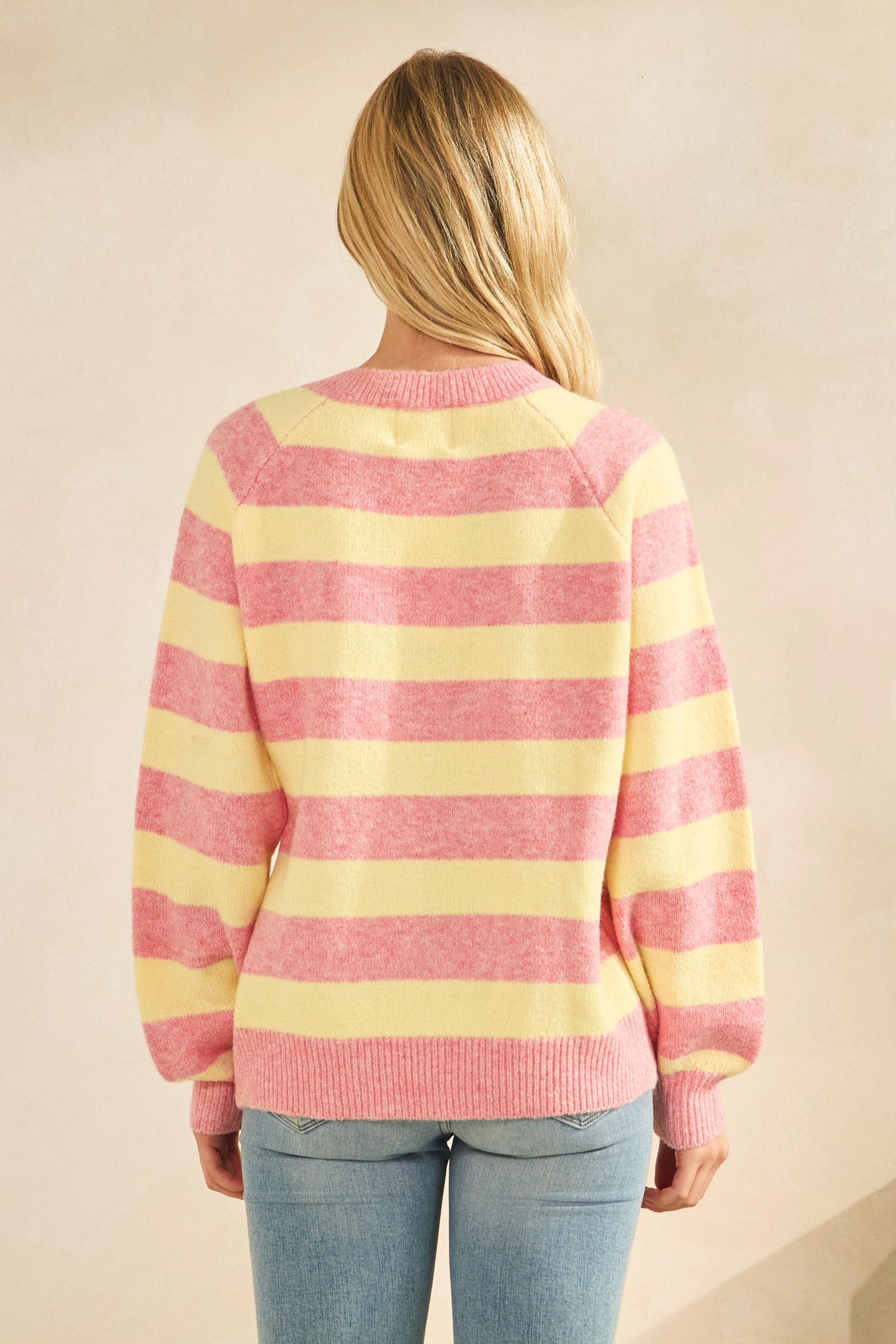 Sweater weather Pink/Lemon
